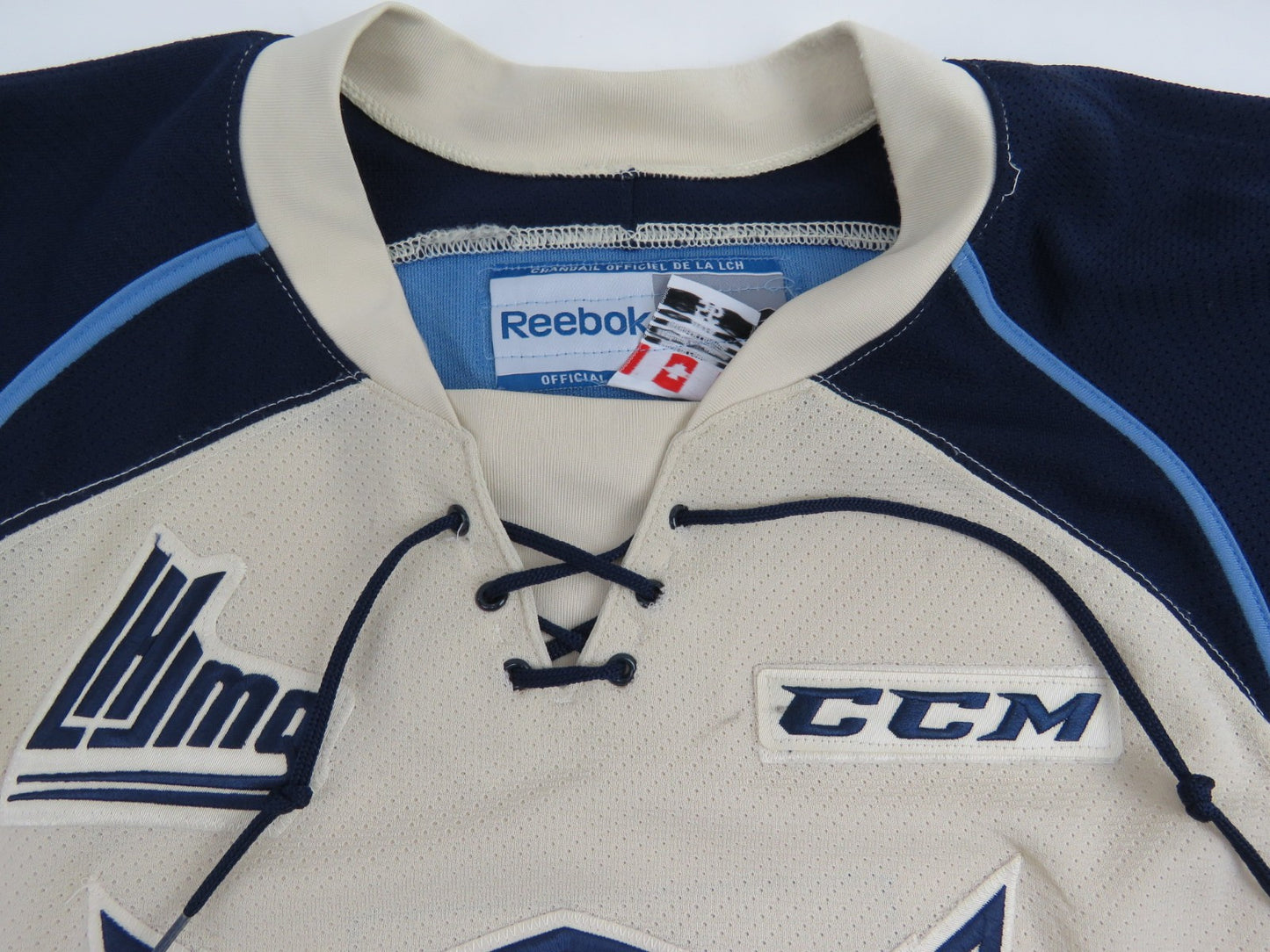 CCM Sherbrooke Phoenix QMJHL Game Worn Authentic Hockey Game Jersey CHL 56 #5