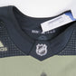 Adidas Team Issued Toronto Maple Leafs Military NHL Pro Hockey Jersey 58 GOALIE