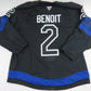 Game Worn Fanatics Toronto Maple Leafs Flipside Next Gen Hockey Jersey BENOIT