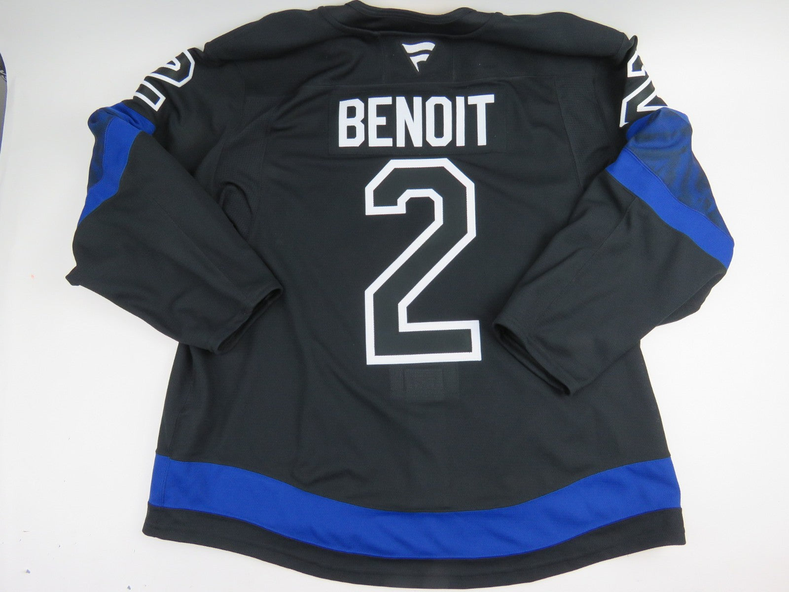 Game Worn Fanatics Toronto Maple Leafs Flipside Next Gen Hockey Jersey BENOIT