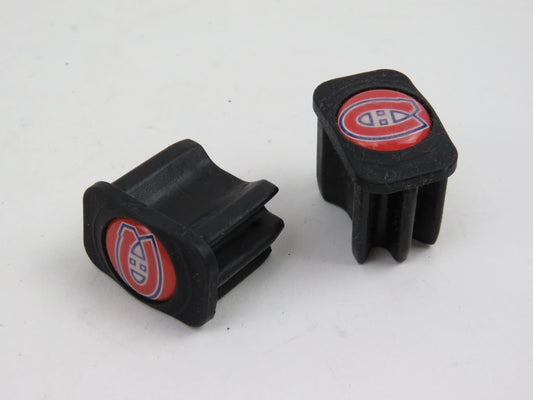 Montreal Canadiens NHL Team Issued Pro Stock Hockey Stick End Cap (1 pair)