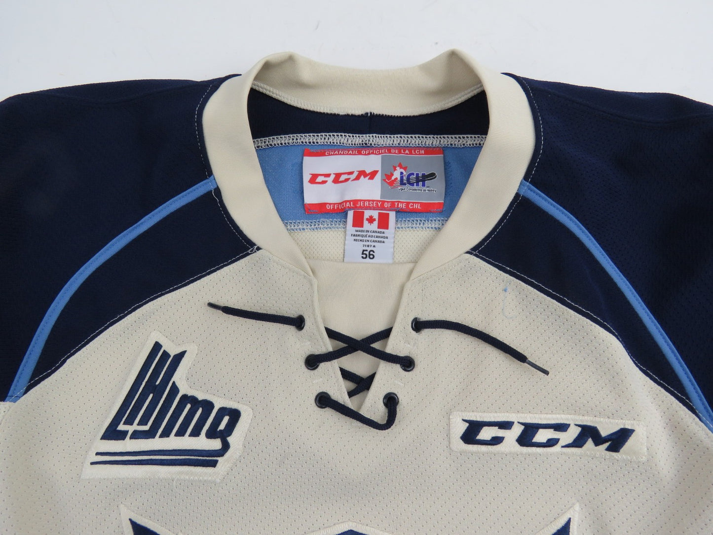 CCM Sherbrooke Phoenix QMJHL Game Worn Authentic Hockey Game Jersey CHL 56 #26