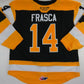 CCM Kingston Frontenacs OHL Pro Stock Game Worn Hockey Jersey #14 FRASCA Size 56