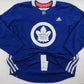 Adidas Toronto Maple Leafs Practice Worn Authentic NHL Hockey Jersey Blue 58