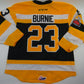 CCM Kingston Frontenacs OHL Pro Stock Game Worn Hockey Jersey Size 56 BURNIE