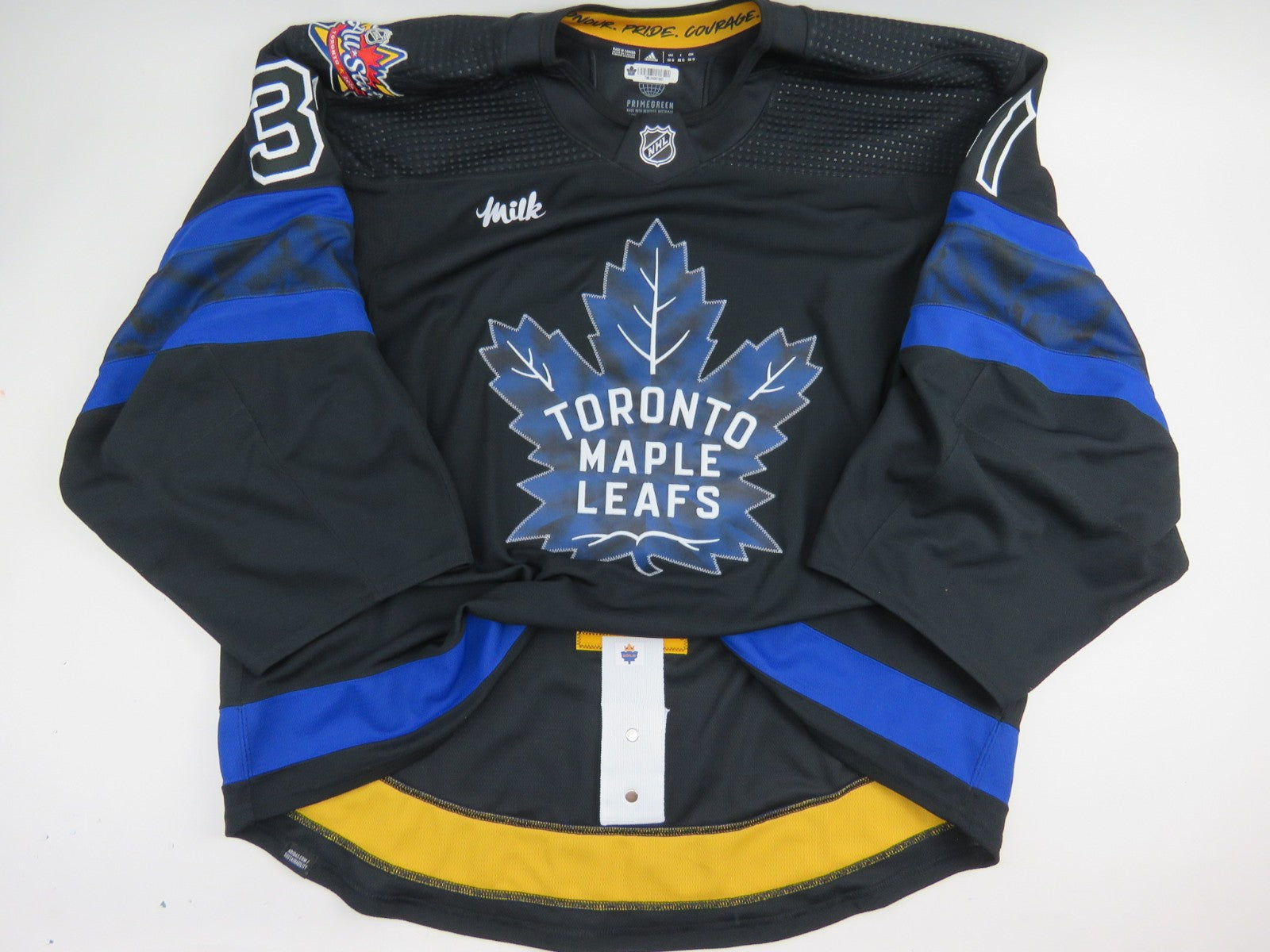 Adidas Toronto Maple Leafs Flipside Next Gen Hockey Game Jersey JONES Goalie Cut