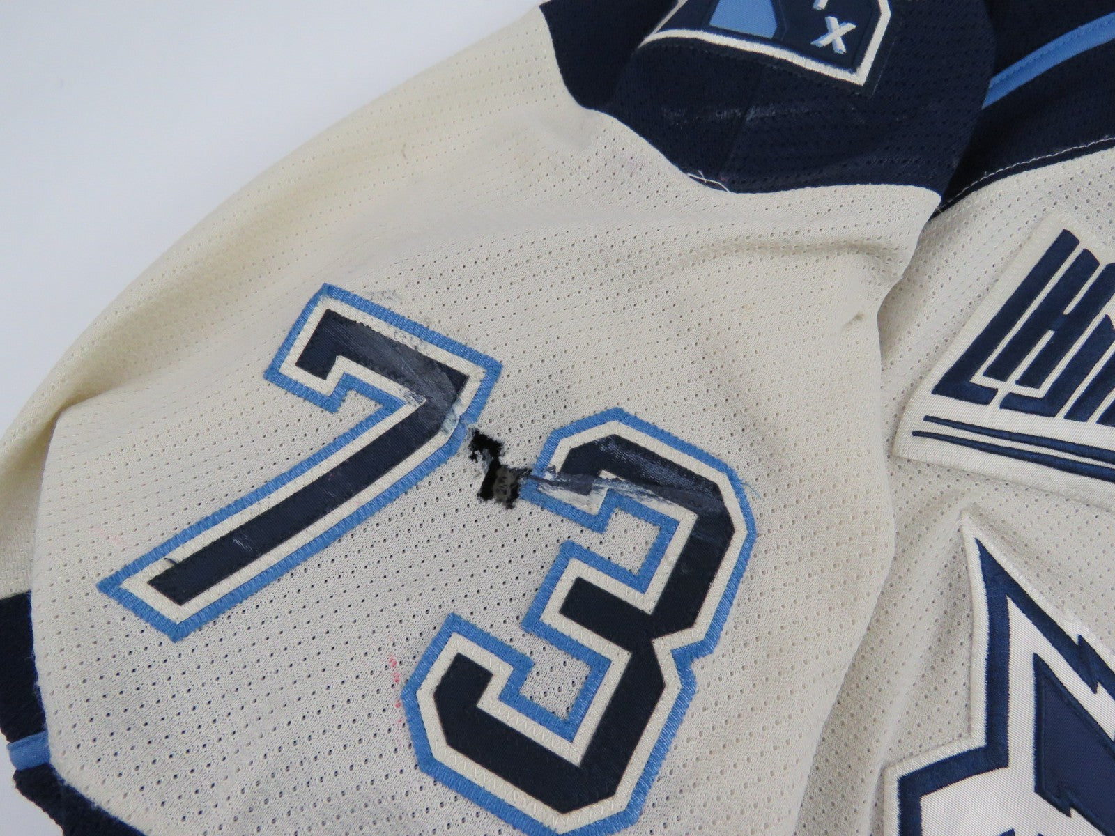 CCM Sherbrooke Phoenix QMJHL Game Worn Authentic Hockey Game Jersey CHL 54 #73