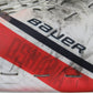 Bauer HyperLite 2 Oshawa Generals Pro Stock Goalie Glove Catcher White Red Navy