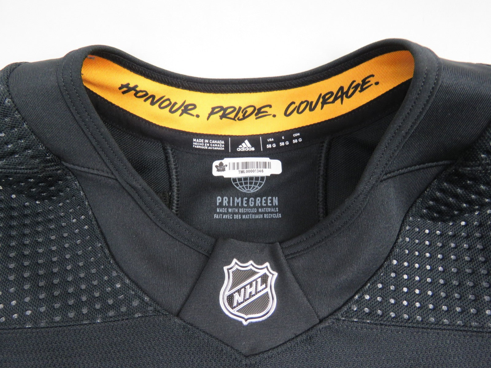 Adidas Toronto Maple Leafs Flipside Next Gen Hockey Game Jersey MURRAY Goalie 58