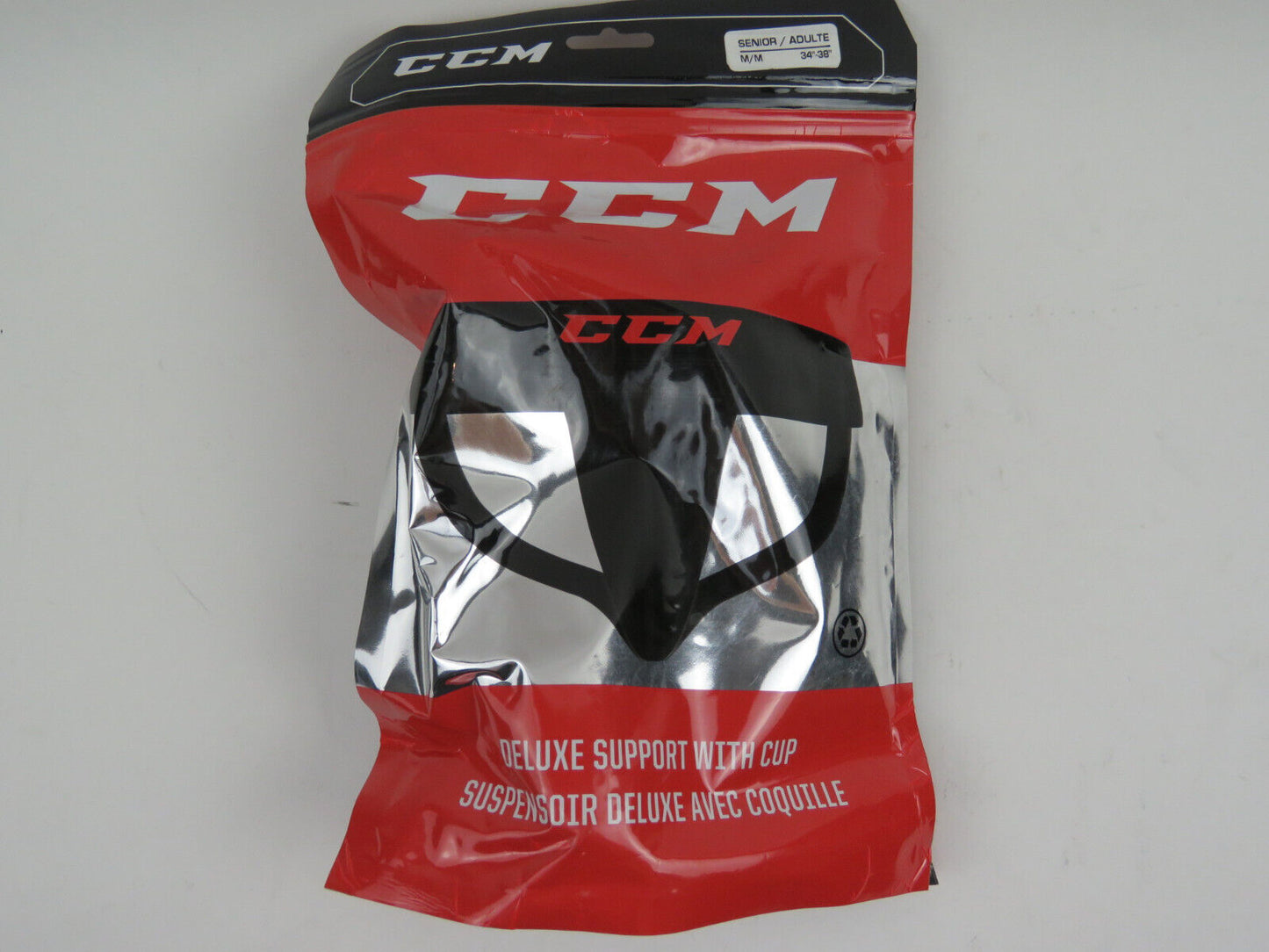 CCM Deluxe Support Cup Hockey Player Sport Jock NHL Pro Stock Senior Medium