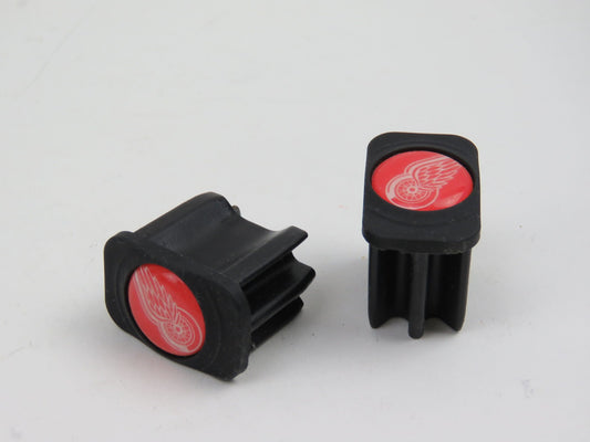 Detroit Red Wings NHL Team Issued Pro Stock Hockey Stick End Cap (1 pair)