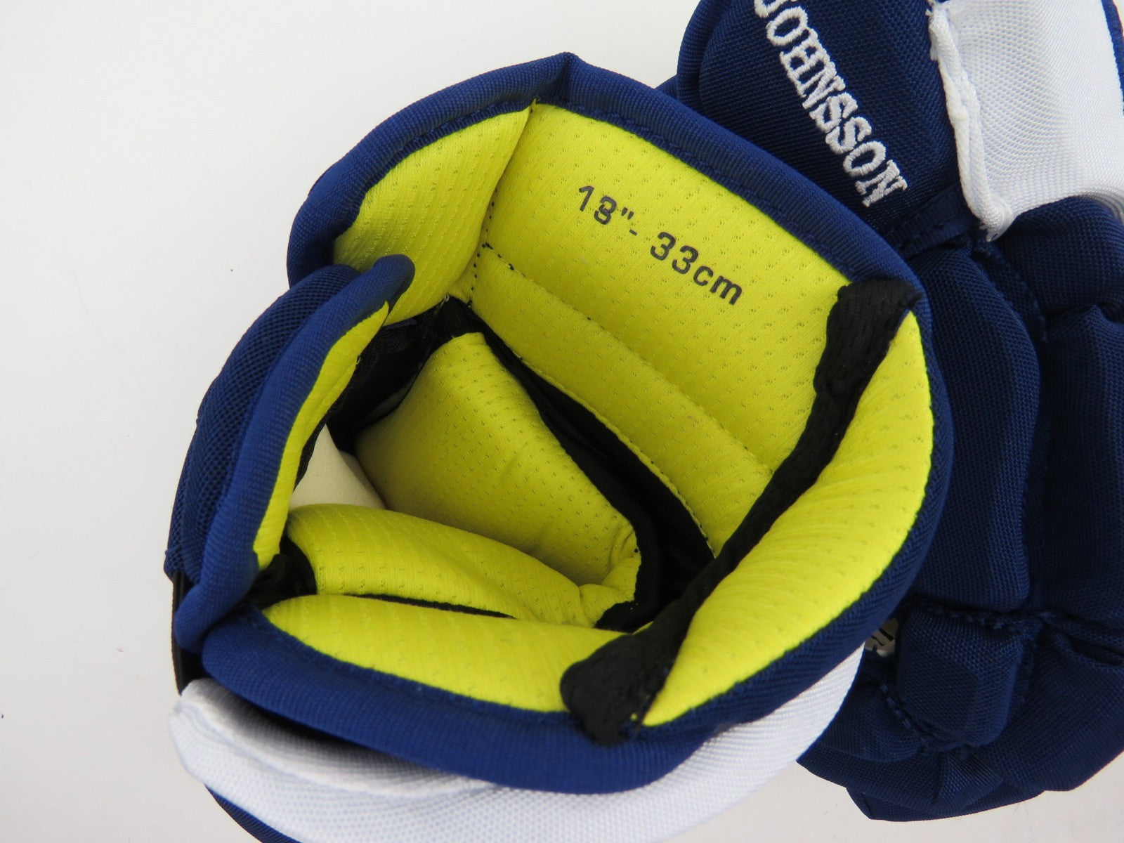 Bauer Supreme 1S Toronto Maple Leafs NHL Pro Stock Hockey Gloves Blue 13"