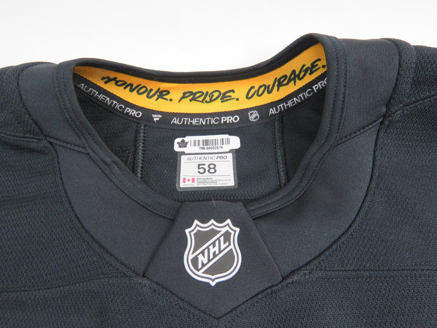 Game Worn Fanatics Toronto Maple Leafs Flipside Next Gen Hockey Jersey BENOIT