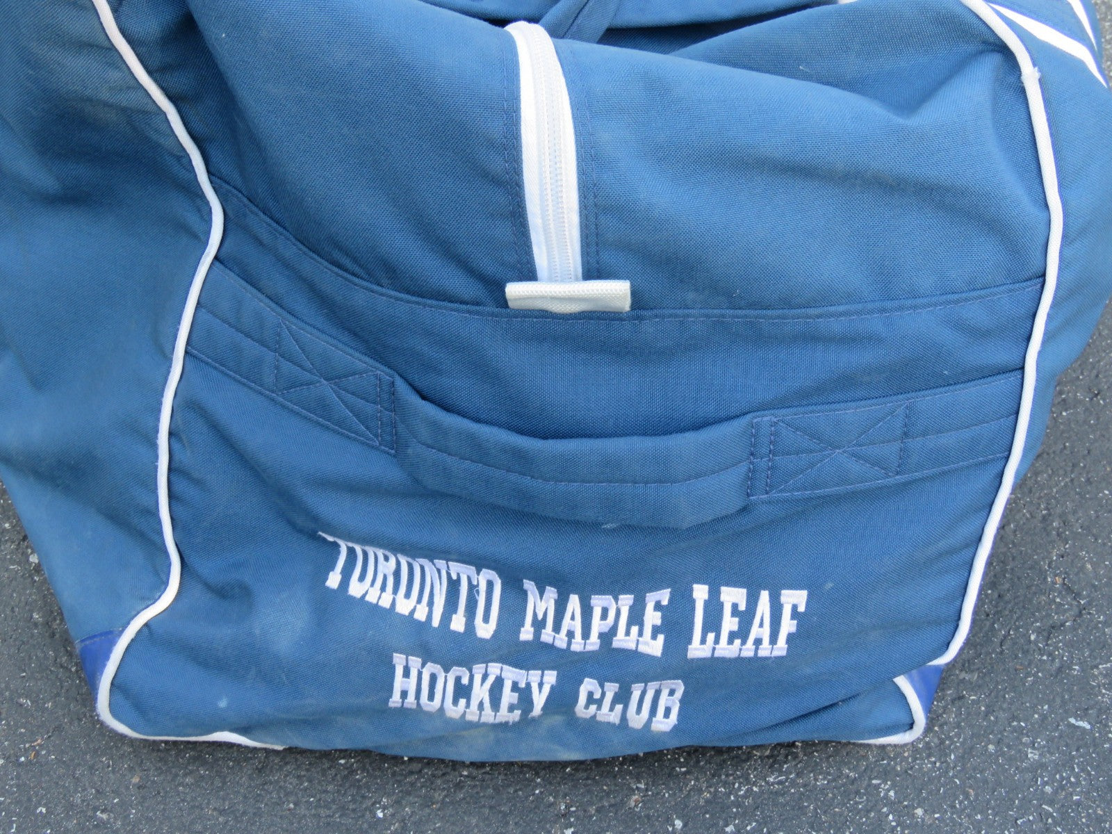 JRZ Toronto Maple Leafs NHL Pro Stock Hockey Equipment Travel Bag Player Blue