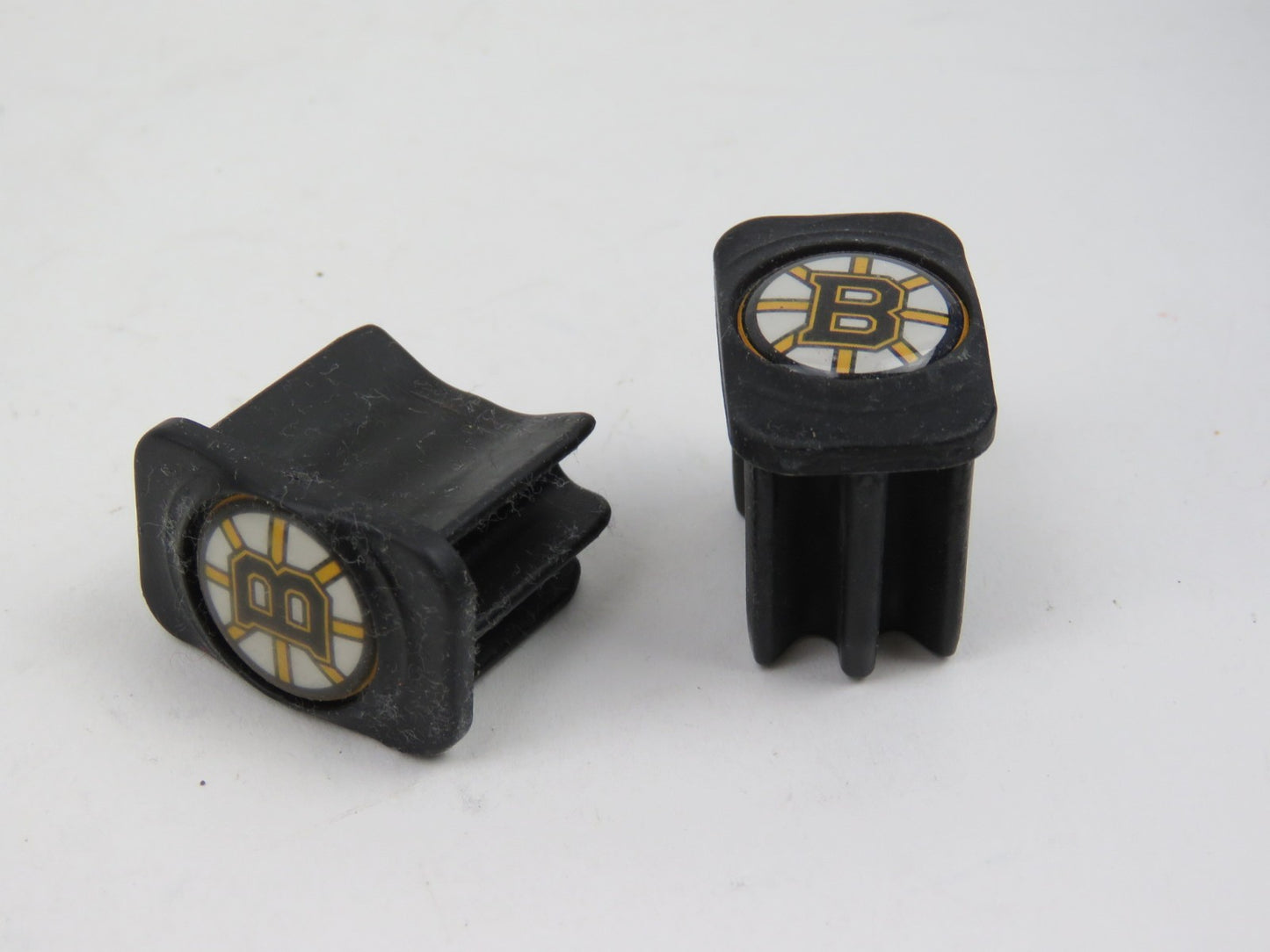 Boston Bruins NHL Team Issued Pro Stock Hockey Stick End Cap (1 pair)