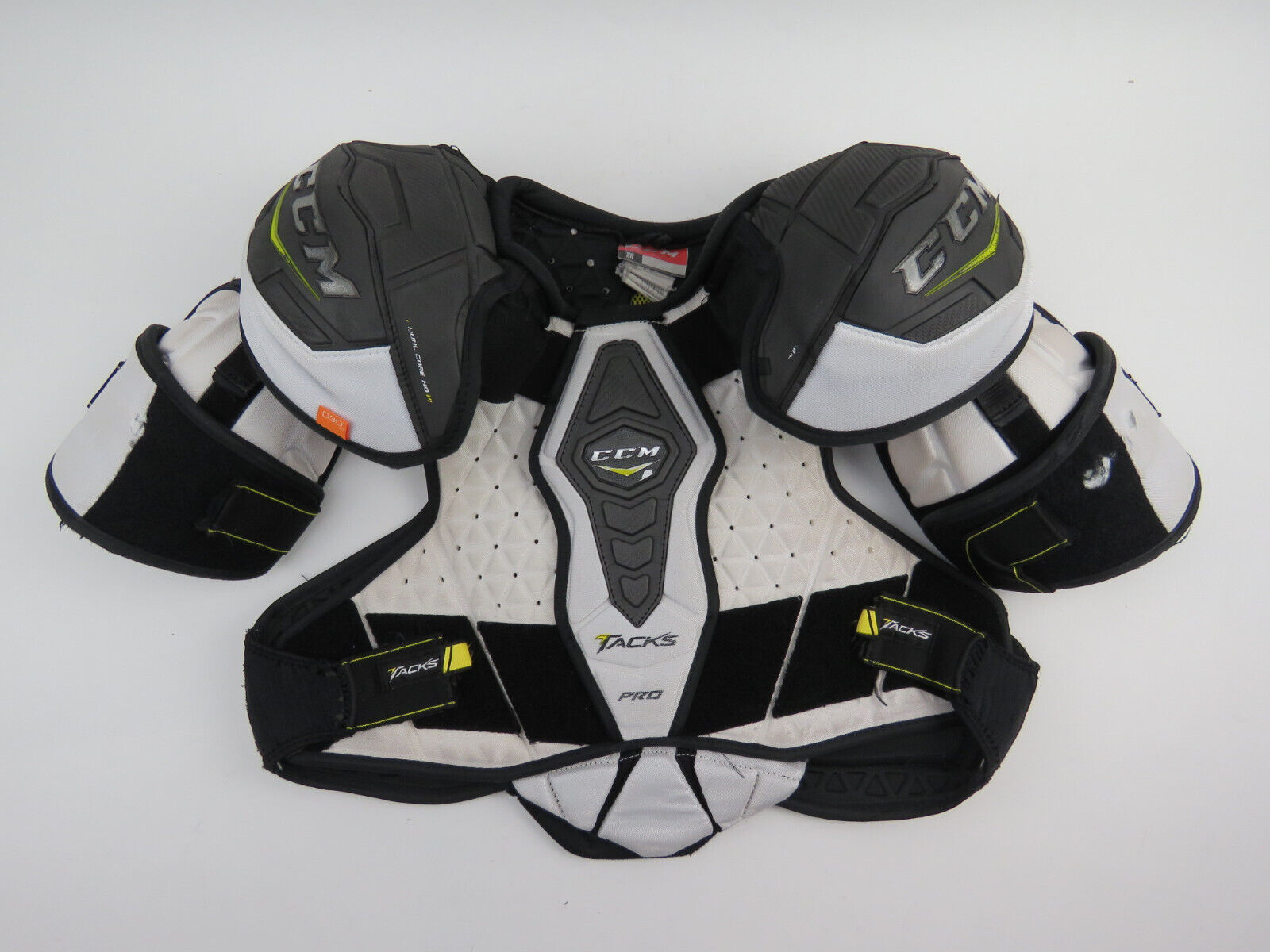 CCM Tacks Pro NHL Pro Stock Hockey Player Shoulder Pads Senior Large