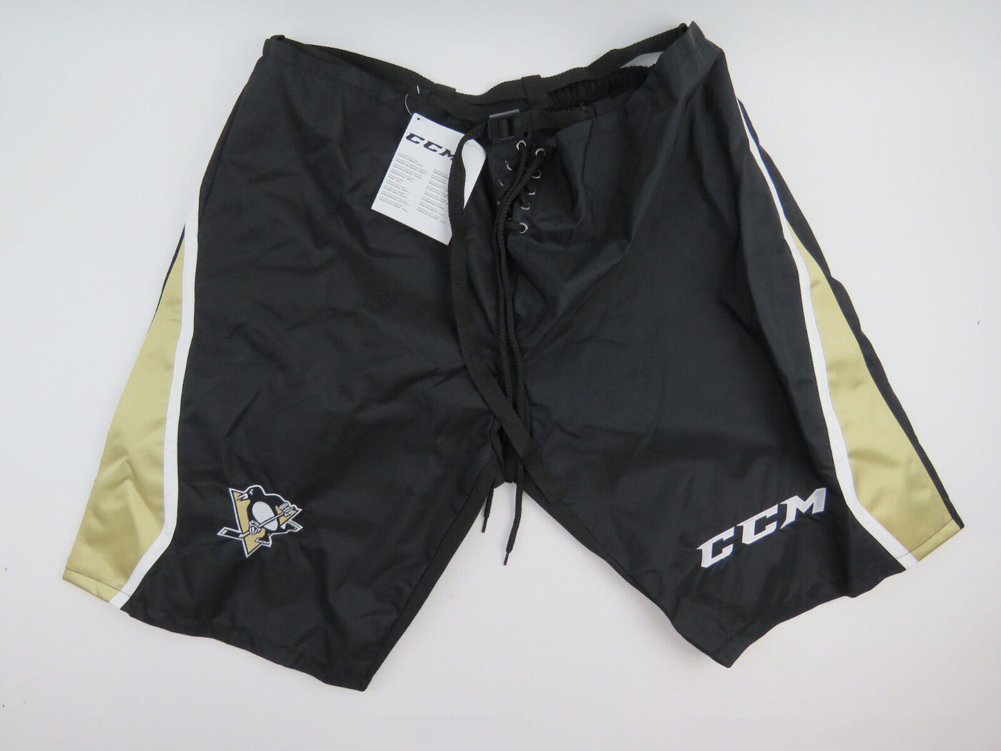 CCM PP10 Pittsburgh Penguins NHL Pro Stock Hockey Player Pant Shell XL +1 NWT