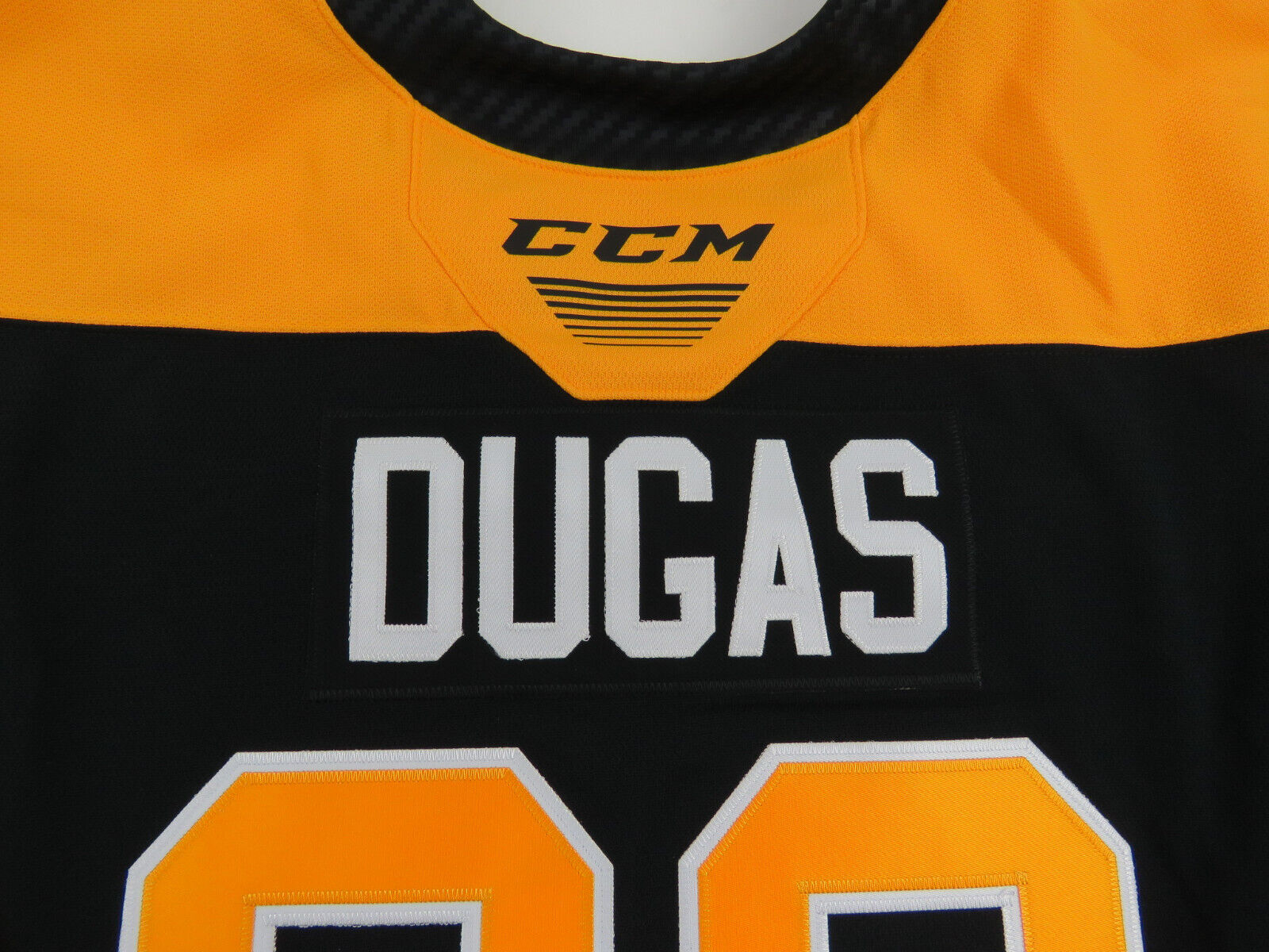 CCM Kingston Frontenacs OHL Pro Stock Game Worn Hockey Jersey 58 GOALIE Dugas