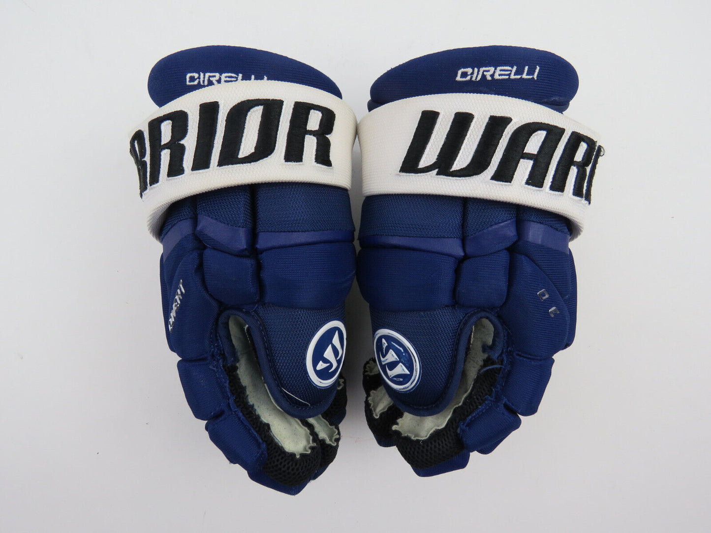 Warrior Covert Tampa Bay Lightning NHL Pro Stock Hockey Player Gloves 14"