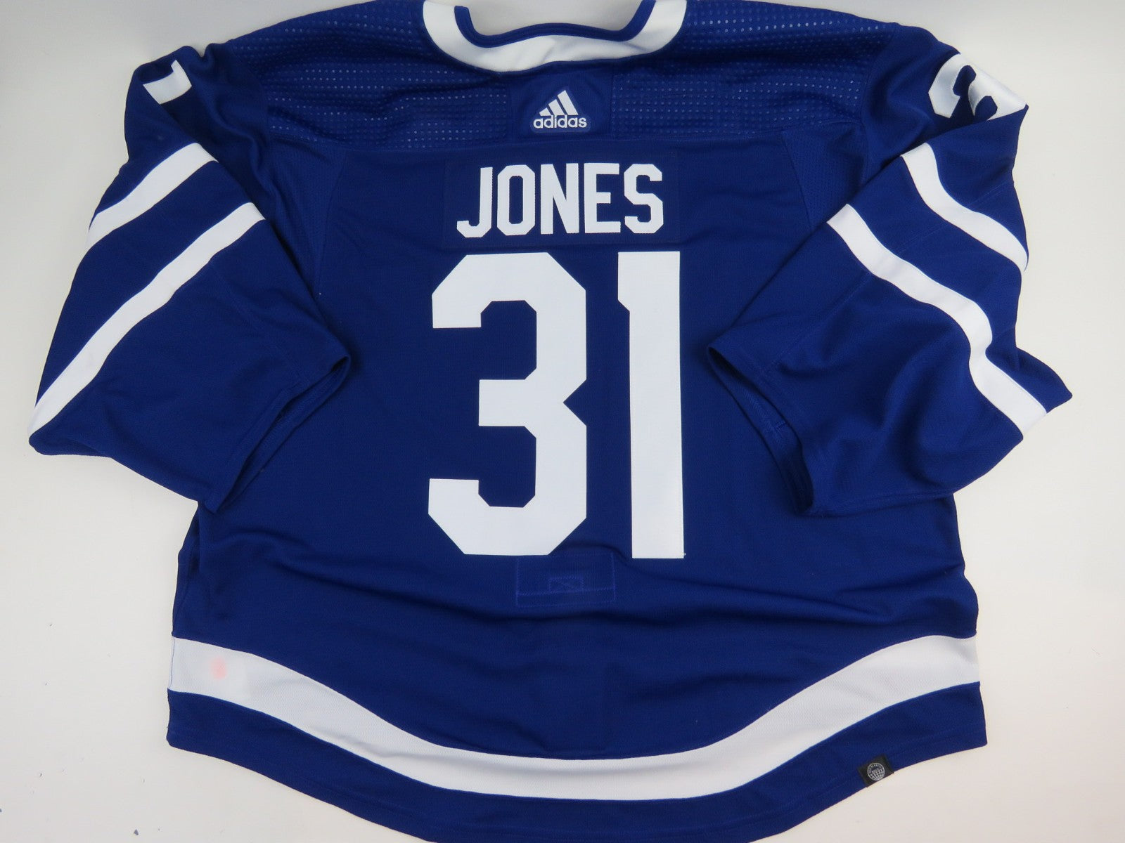 Adidas Toronto Maple Leafs Authentic NHL Hockey Game Jersey Blue 58 Goalie JONES