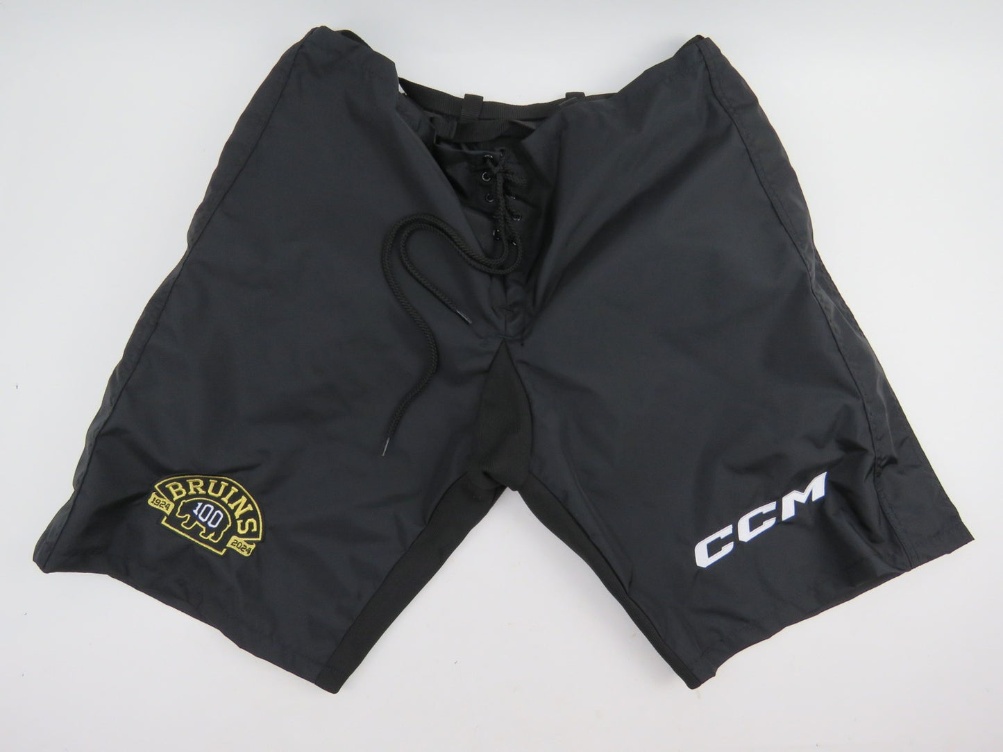 CCM PP10 Boston Bruins Winter Classic NHL Pro Stock Hockey Player Pant Shell L