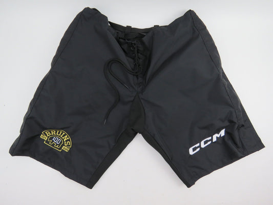 CCM PP10 Boston Bruins Winter Classic NHL Pro Stock Hockey Player Pant Shell L