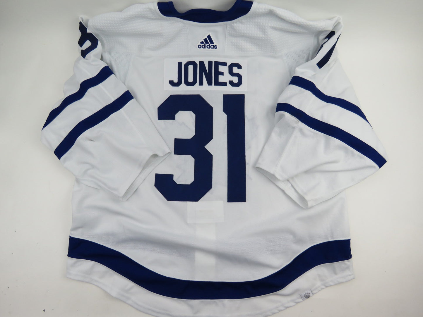 Adidas Toronto Maple Leafs Authentic NHL Hockey Game Jersey White Goalie JONES