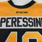 CCM Kingston Frontenacs OHL Pro Stock Game Worn Hockey Jersey GOALIE Peressini