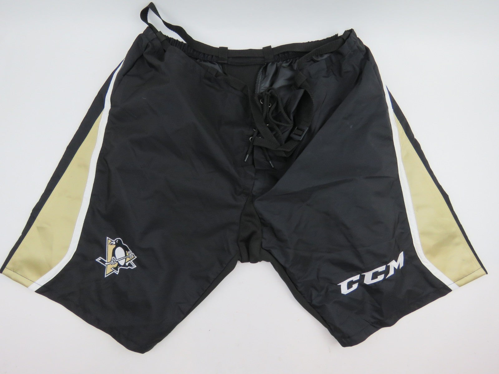 CCM PP10 Pittsburgh Penguins NHL Pro Stock Hockey Player Pant Shell XL