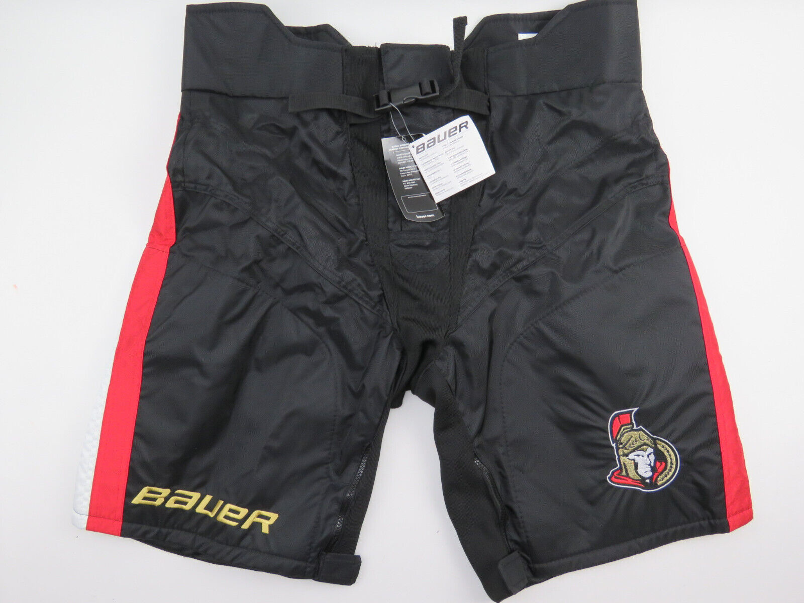 Bauer Supreme Ottawa Senators NHL Pro Stock Hockey Player Girdle Pant Shell XL+1