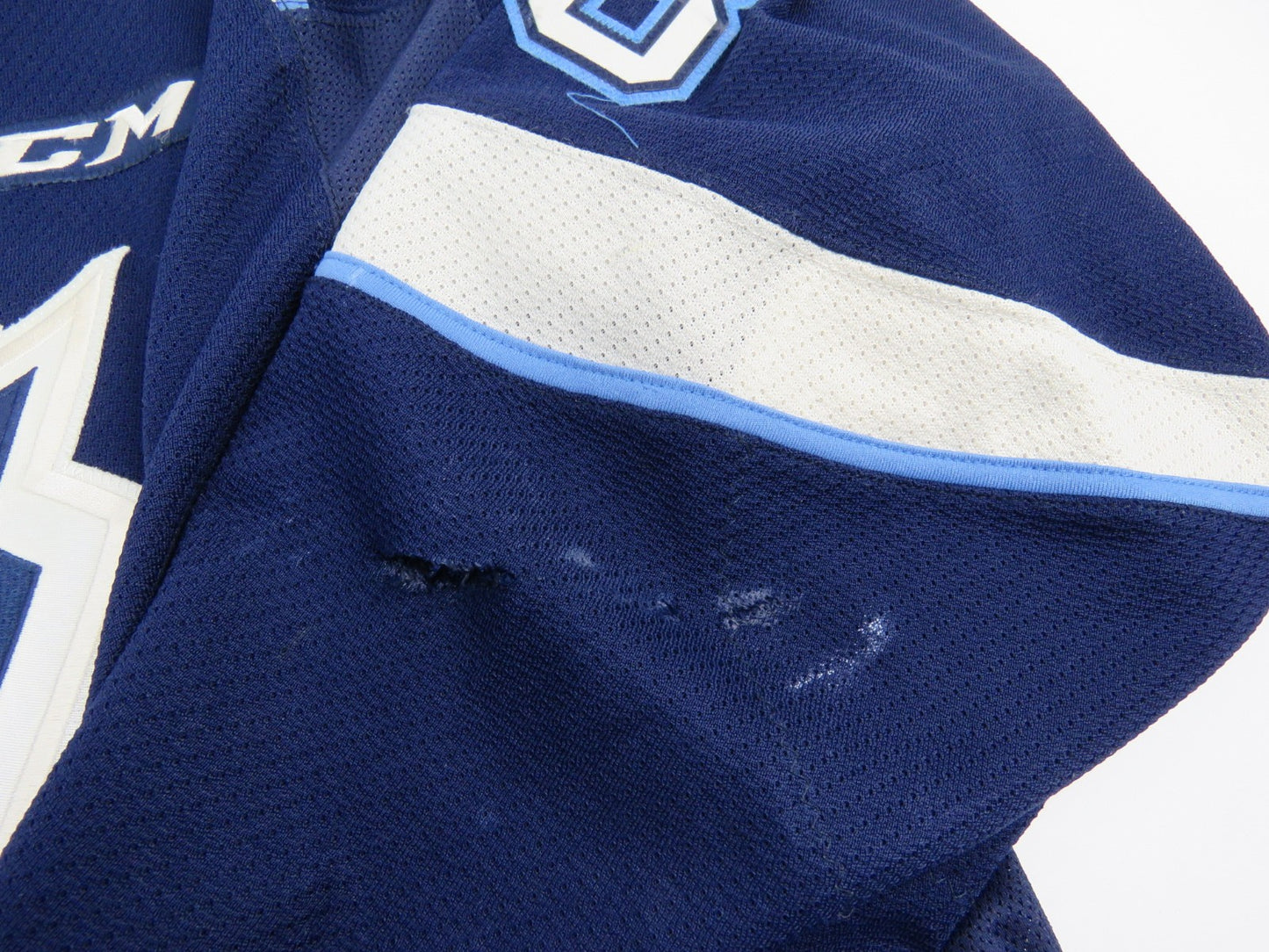 CCM Sherbrooke Phoenix QMJHL Game Worn Authentic Hockey Game Jersey CHL 56 #48