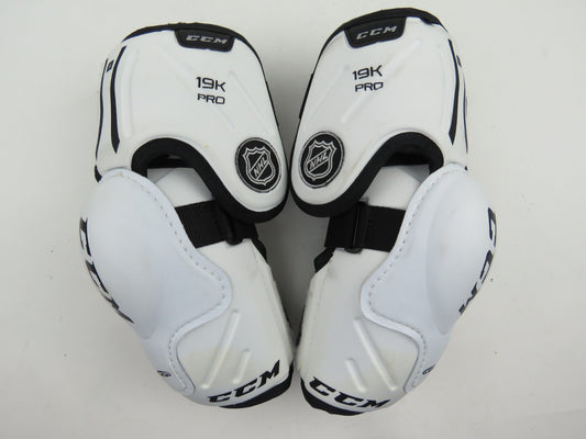 CCM 19K NHL Pro Stock Ice Hockey Player Elbow Pads Protective Size Senior Small