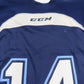 CCM Sherbrooke Phoenix QMJHL Game Worn Authentic Hockey Game Jersey CHL 54 #14