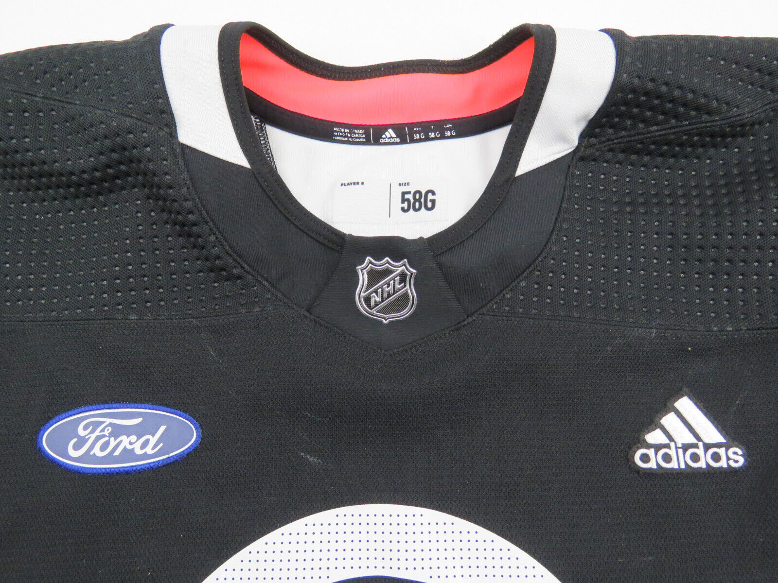 Adidas Toronto Maple Leafs Authentic NHL Practice Hockey Jersey 58 GOALIE #29