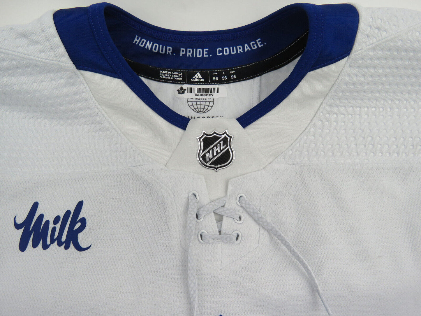 Game Worn Toronto Maple Leafs Authentic Pro Stock NHL Hockey Jersey 56 KAMPH