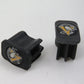 Pittsburgh Pengions NHL Team Issued Pro Stock Hockey Stick End Cap (1 pair)