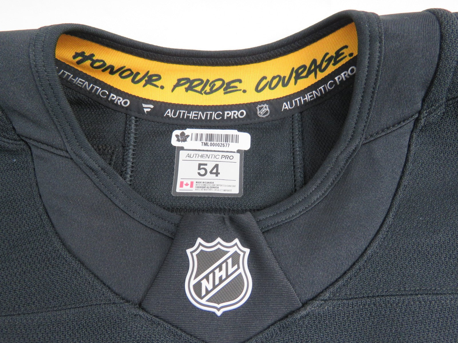 Game Worn Fanatics Toronto Maple Leafs Flipside Next Gen Hockey Jersey ROBERTSON