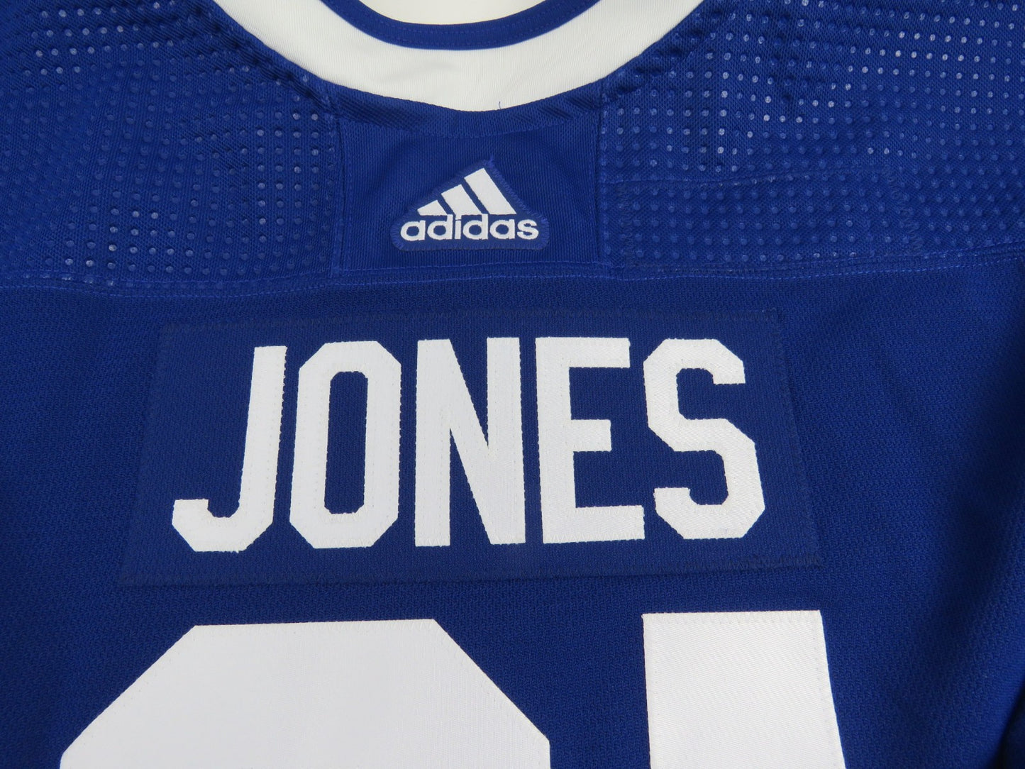 Adidas Toronto Maple Leafs Authentic NHL Hockey Game Jersey Blue 58 Goalie JONES
