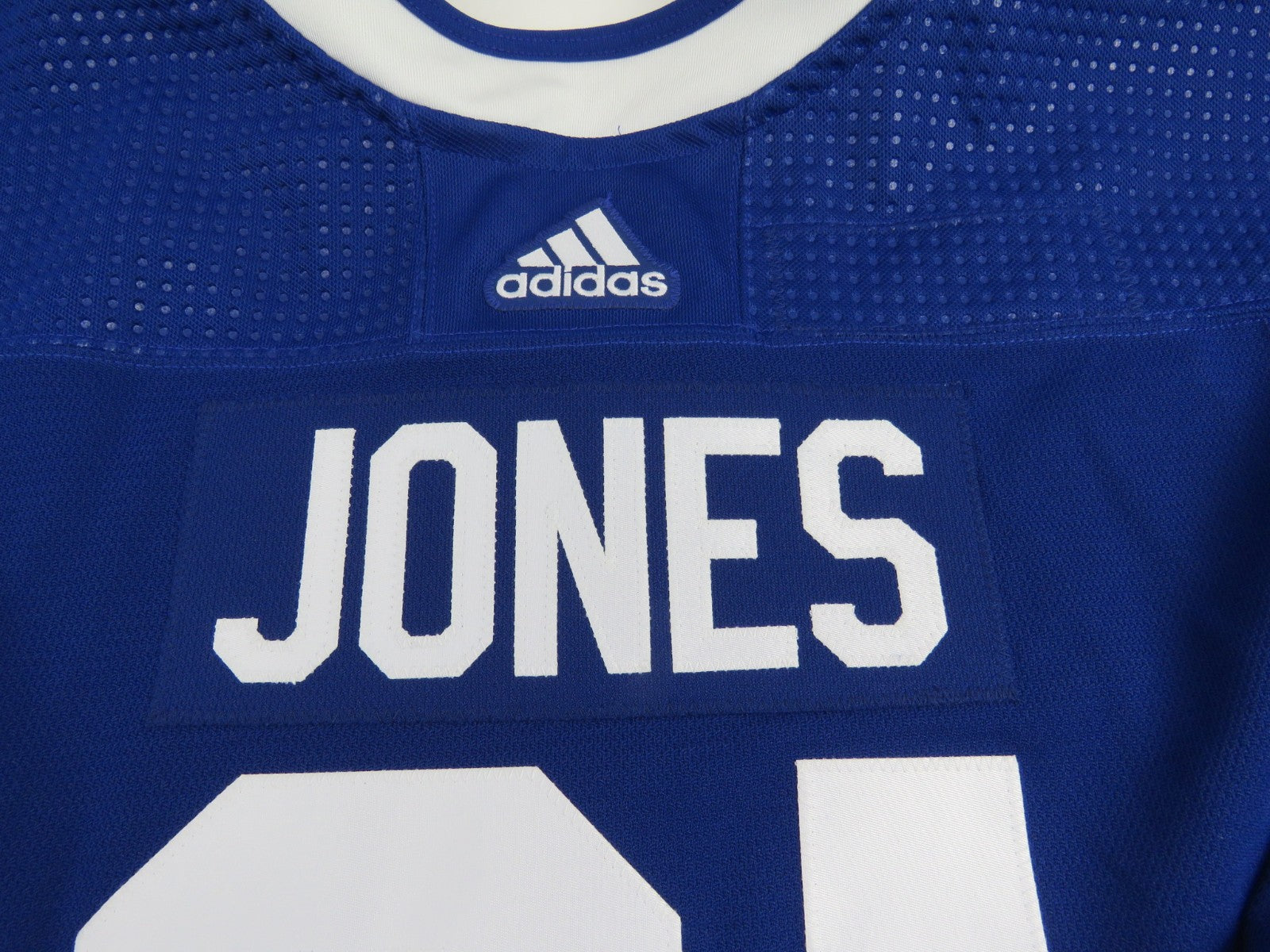 Adidas Toronto Maple Leafs Authentic NHL Hockey Game Jersey Blue 58 Goalie JONES