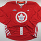 Adidas Toronto Maple Leafs Practice Worn Authentic NHL Hockey Jersey Red 58+