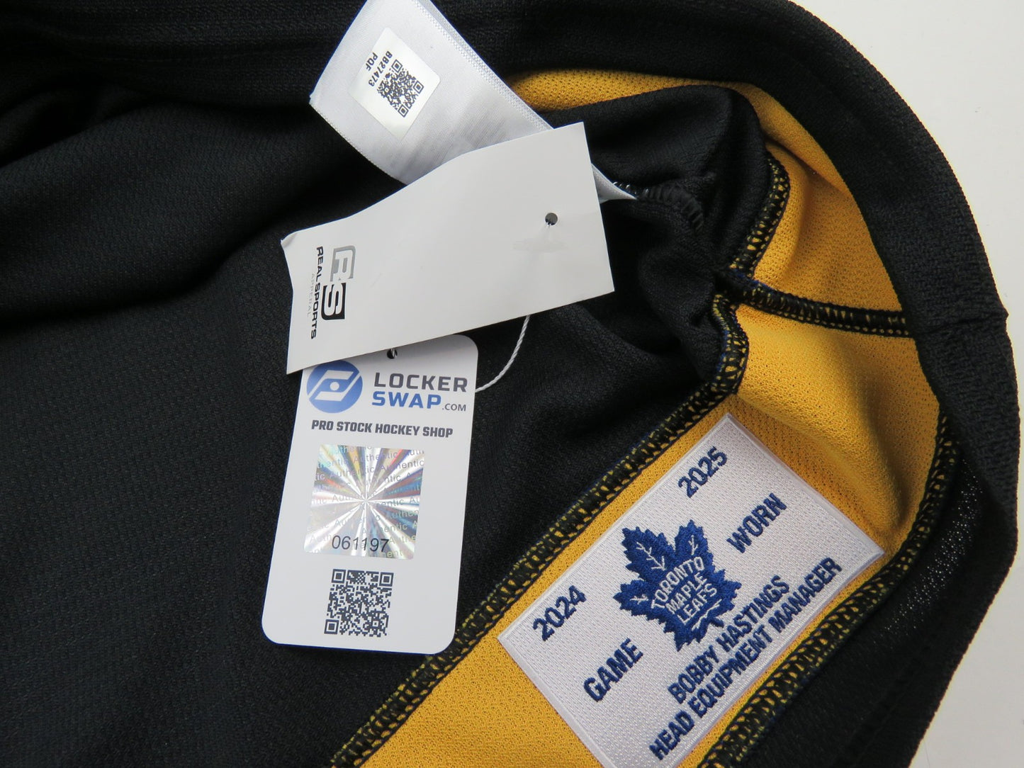 Game Worn Fanatics Toronto Maple Leafs Flipside Next Gen Hockey Jersey TANEV