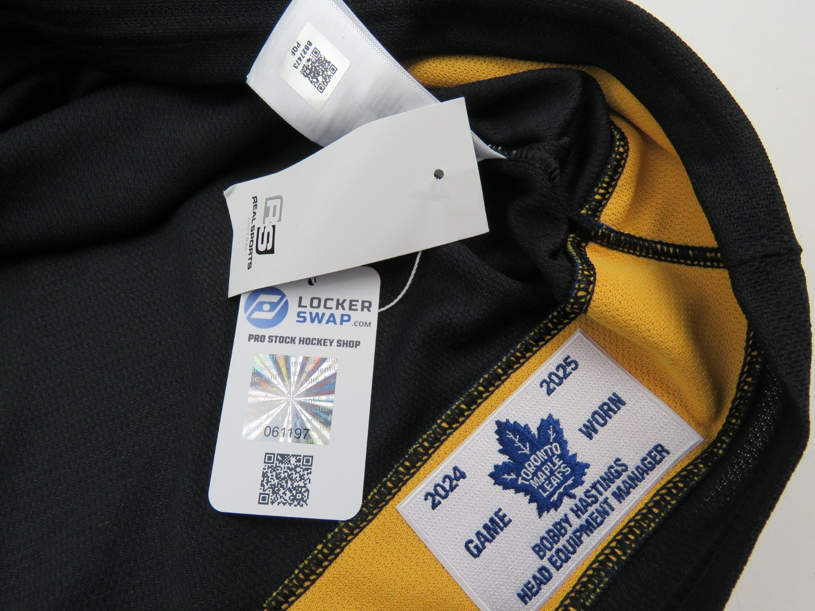 Game Worn Fanatics Toronto Maple Leafs Flipside Next Gen Hockey Jersey TANEV