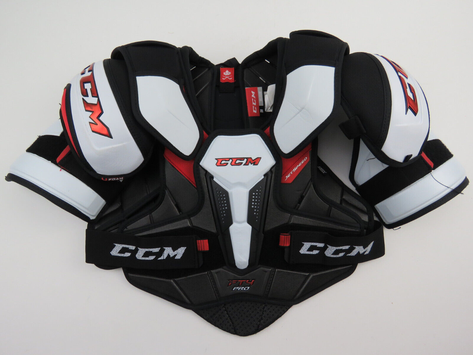 CCM JetSpeed FT4 PRO NHL Pro Stock Ice Hockey Player Shoulder Pads Senior Medium