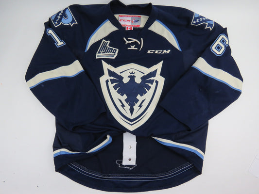 CCM Sherbrooke Phoenix QMJHL Game Worn Authentic Hockey Game Jersey CHL 56 #16