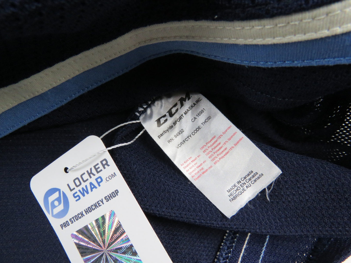 CCM Sherbrooke Phoenix QMJHL Game Worn Authentic Hockey Game Jersey CHL 56 #48