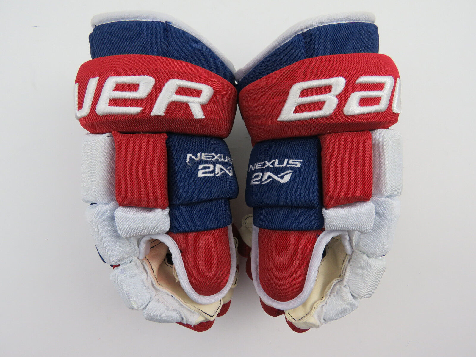 Bauer Nexus 2N Pro Montreal Canadiens NHL Pro Stock Hockey Player Gloves 12"