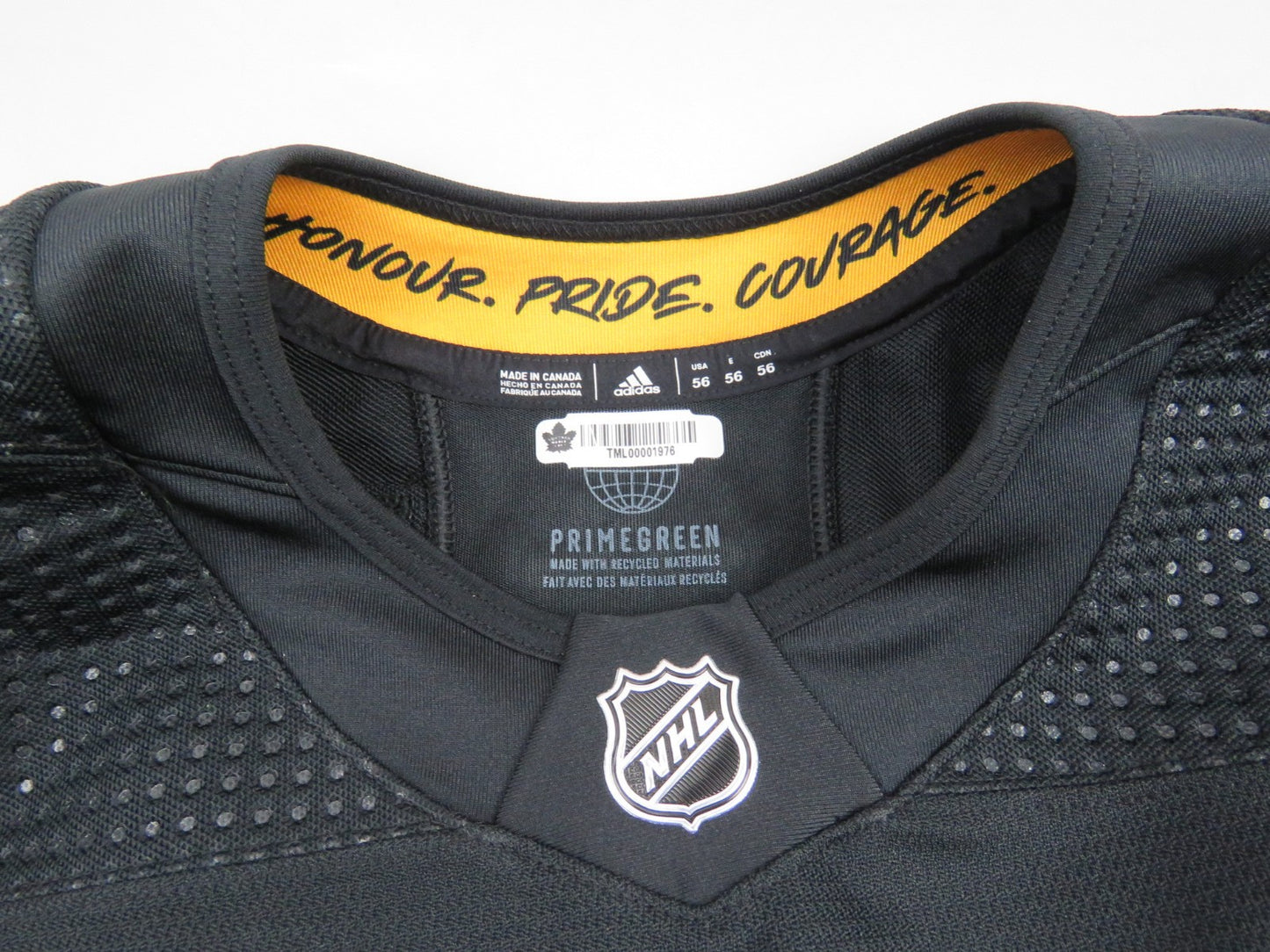 Game Worn Fanatics Toronto Maple Leafs Flipside Next Gen Hockey Jersey KAMPF