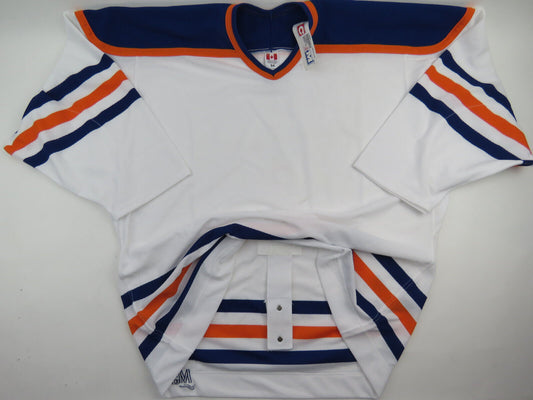 CCM Edmonton Oilers Sample Team Issued Pro Stock Authentic Hockey Jersey 54