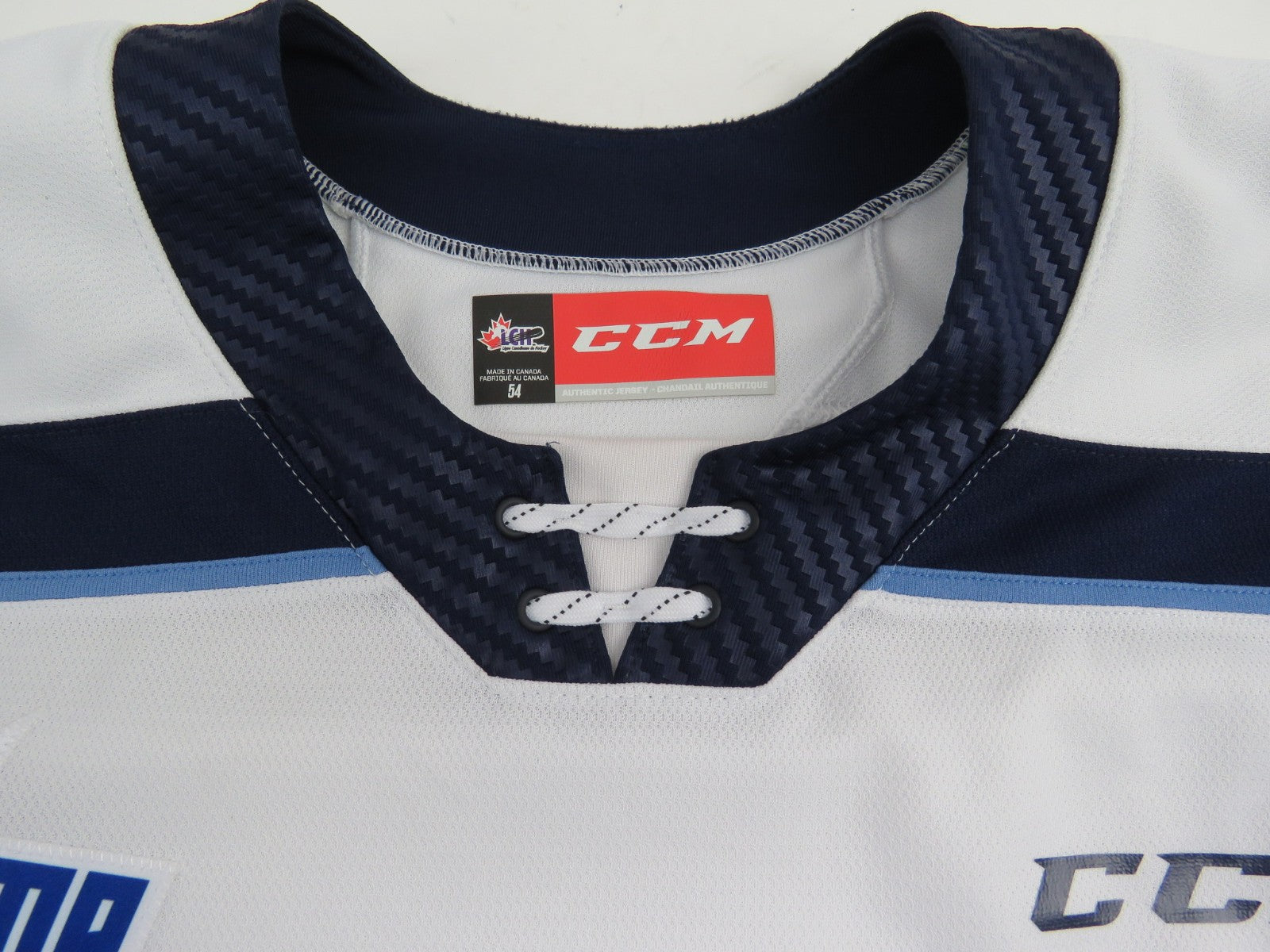 CCM Sherbrooke Phoenix QMJHL Game Worn Authentic Hockey Game Jersey CHL 54 #37