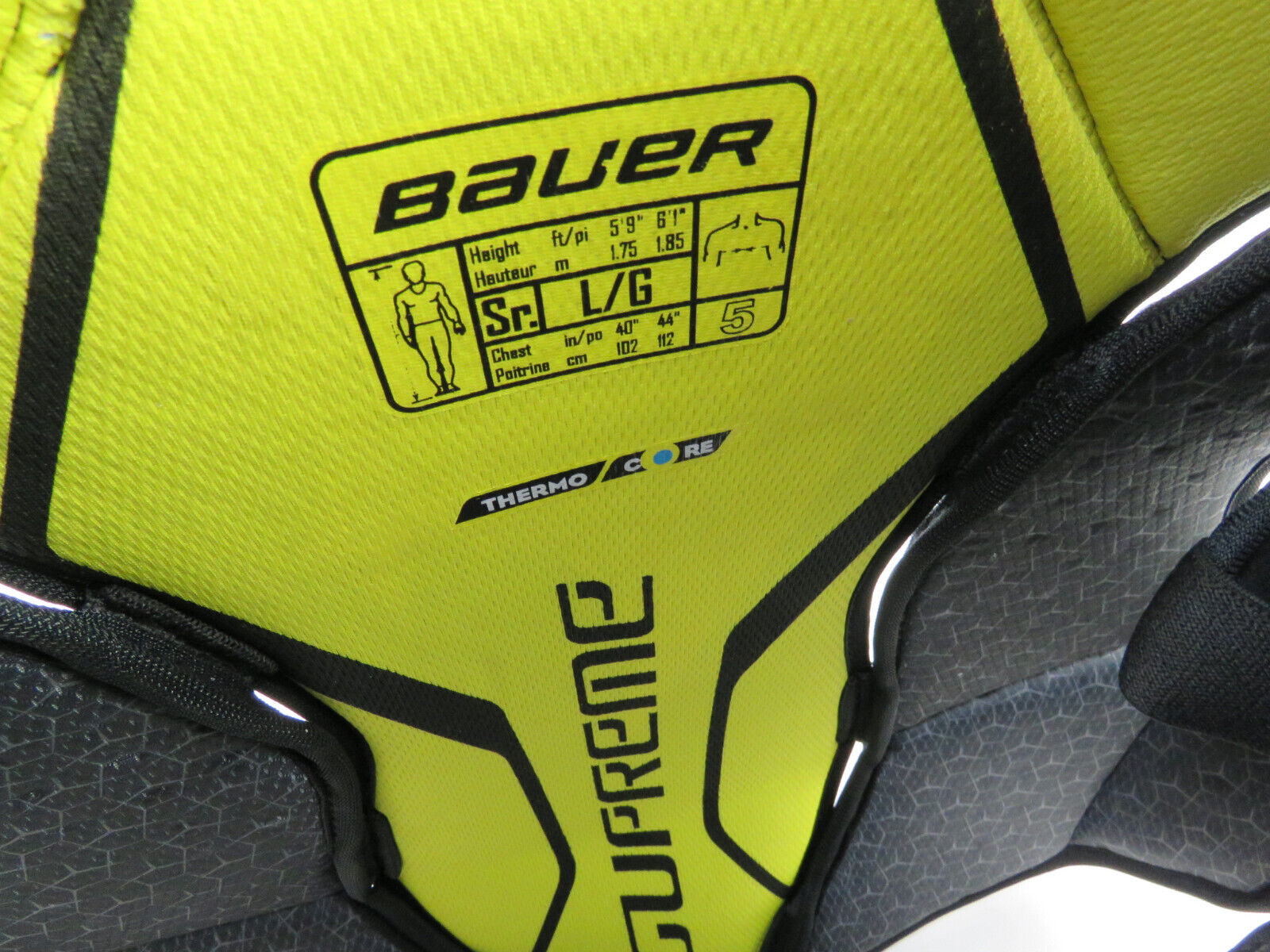 Bauer Supreme 2S Pro NHL Pro Stock Hockey Player Shoulder Pads Senior Large